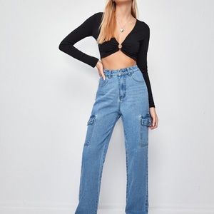 Shein Wide Leg Jeans Sixe XS